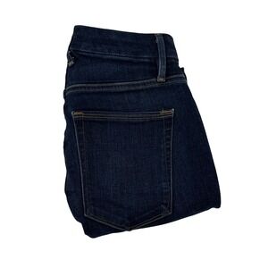 Good American Good Legs Crop High Rise Skinny Jeans Women's Size 26‎ Dark Wash